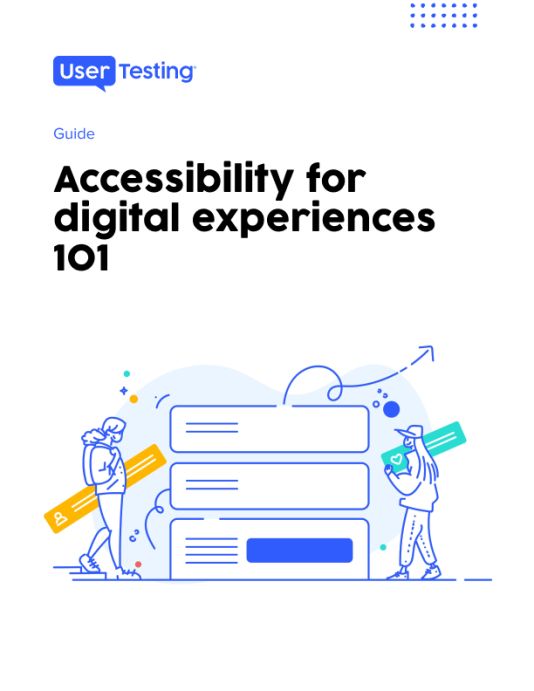 Accessibility for digital experiences 101