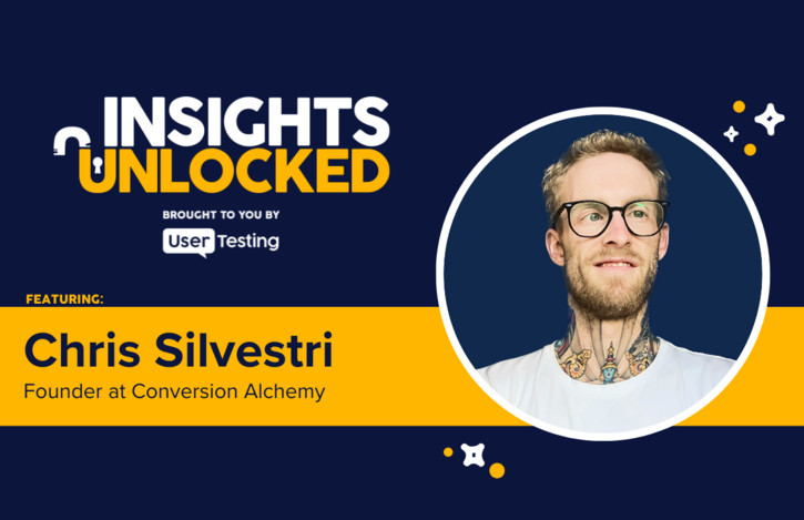 Chris Silvestri on the Insights Unlocked podcast discussing the secret to conversion copywriting in audience research