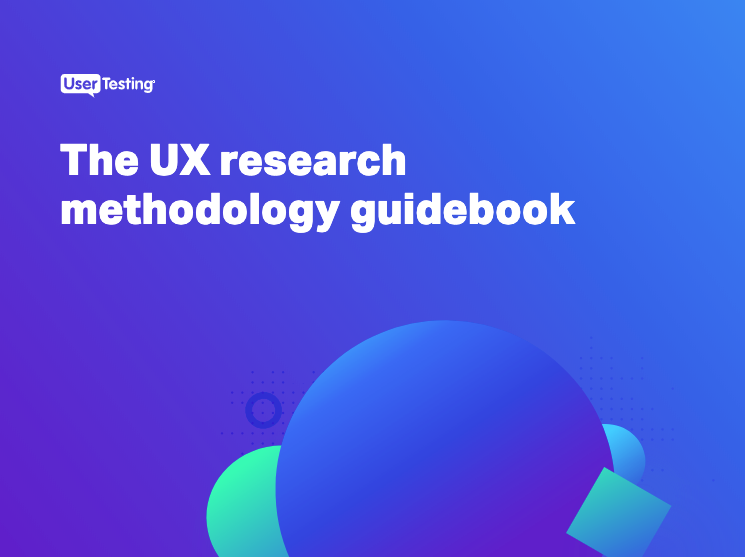 The UX research methodology guidebook CTA