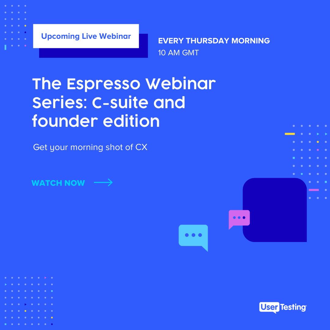 Espresso webinar series cta