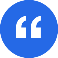 illustration of a quotation mark