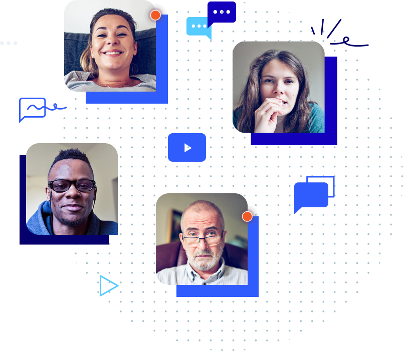 See, hear, and talk to your customers to understand how they experience your brand, products, and services.