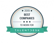 2019 Best Companies award logo