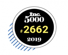 2019 Inc 500 award logo