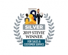 2019 Stevie Winner award logo