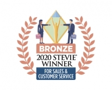 2020 Stevie Winner award logo