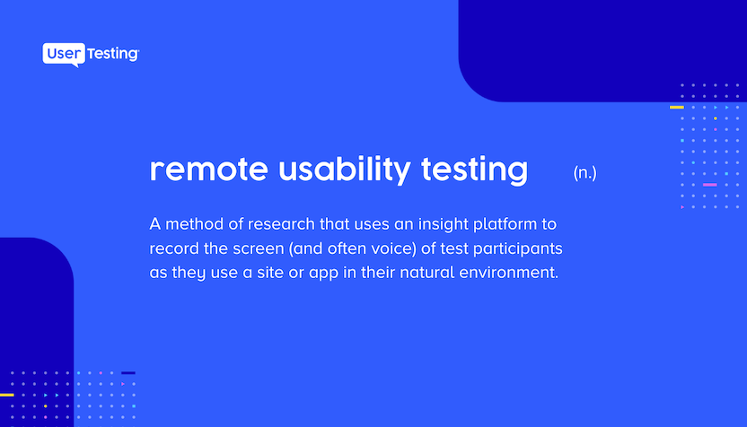 Remote Testing