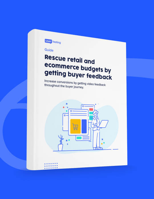 Image of the book rescue retail and ecommerce budgets by getting buyer feedback