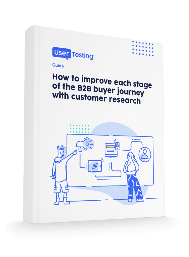 How to improve each stage of the B2B buyer journey with customer research