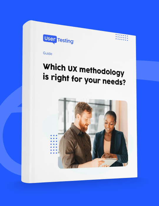 Which UX methodology is right for your needs?
