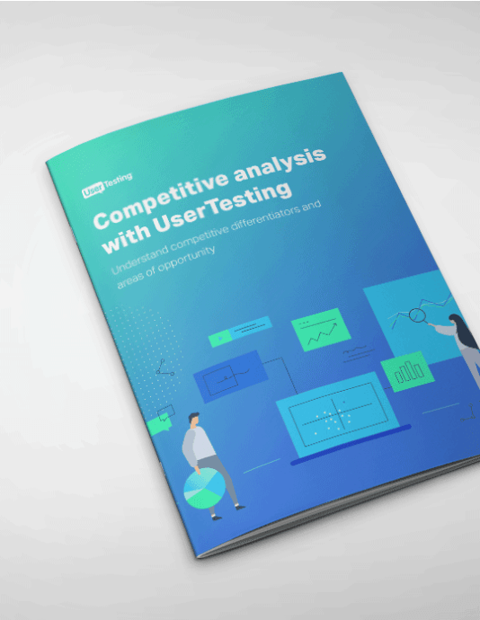 Competitive analysis with usertesting
