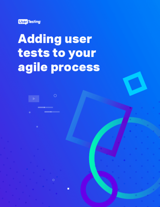 WP Adding user tests to your agile process