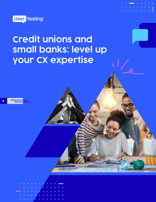Cover of ebook credit unions and small banks: level up your CX expertise
