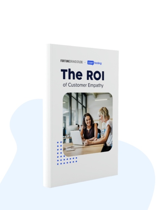 Image of a book called The ROI of Customer Empathy