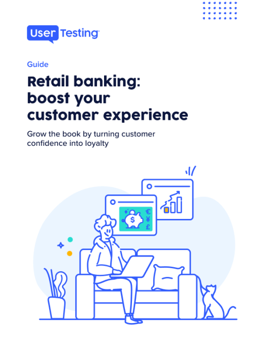 Cover of the industry report retail banking: boost your customer experience