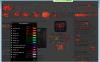 Screenshot of a heatmap analysis by Crazy Egg on a webpage, showcasing areas of high engagement with bright red clusters where user clicks are concentrated, and areas of lower engagement in darker shades, along with a sidebar listing top referrers to the site.