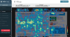 screenshot of a Hotjar heatmap analysis on a webpage, highlighting areas of high engagement in warm colors where user clicks are concentrated, with a sidebar indicating different metrics such as clicks and scrolls