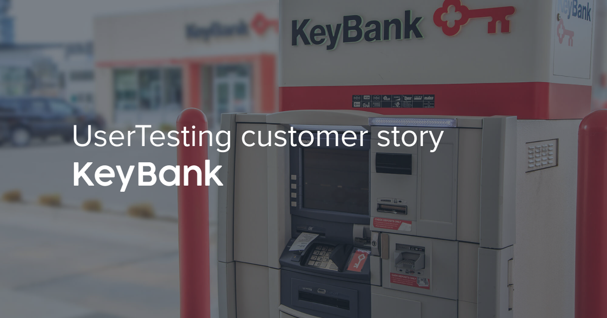 KeyBank + UserTesting