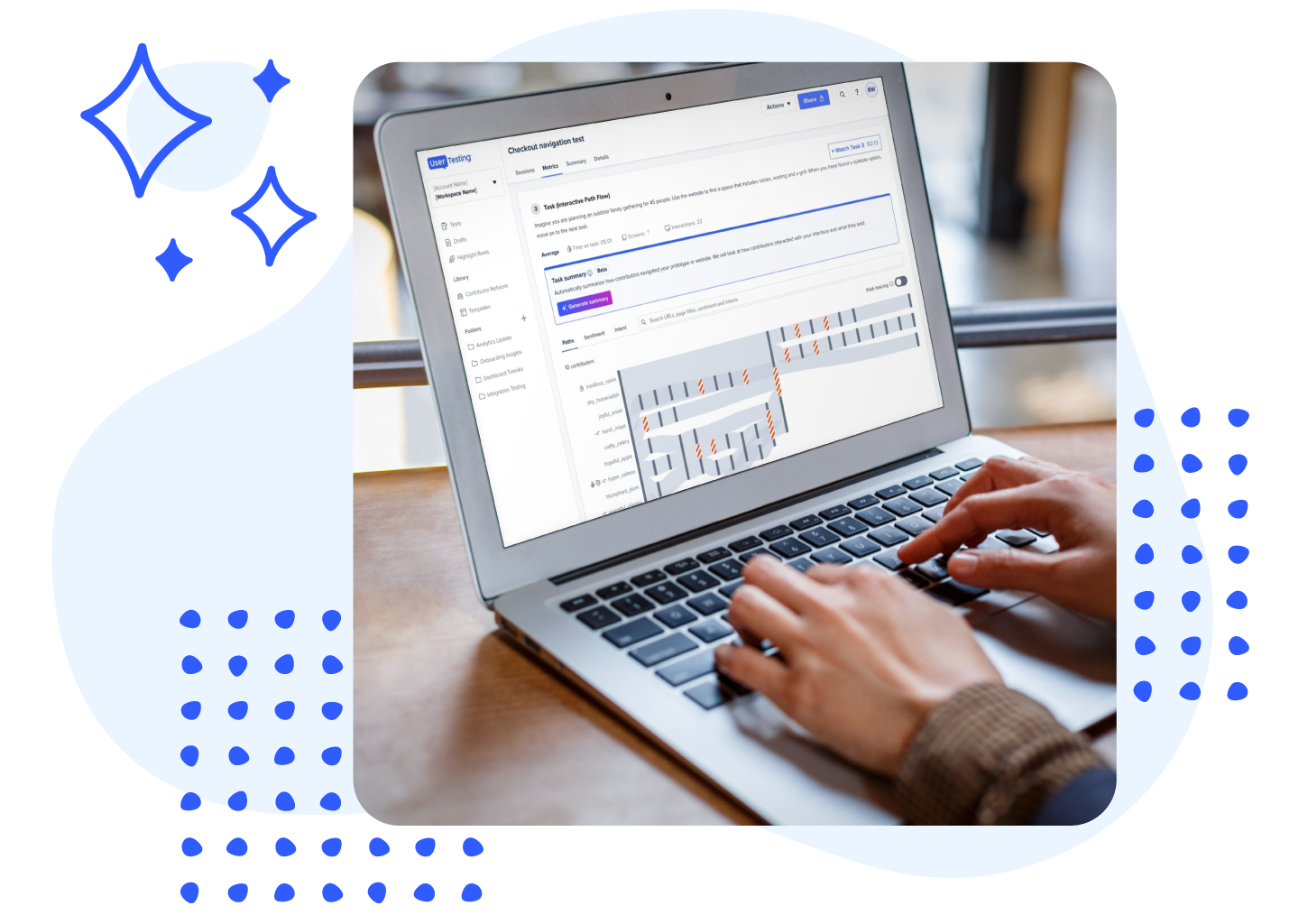 insights with AI and data analytics
