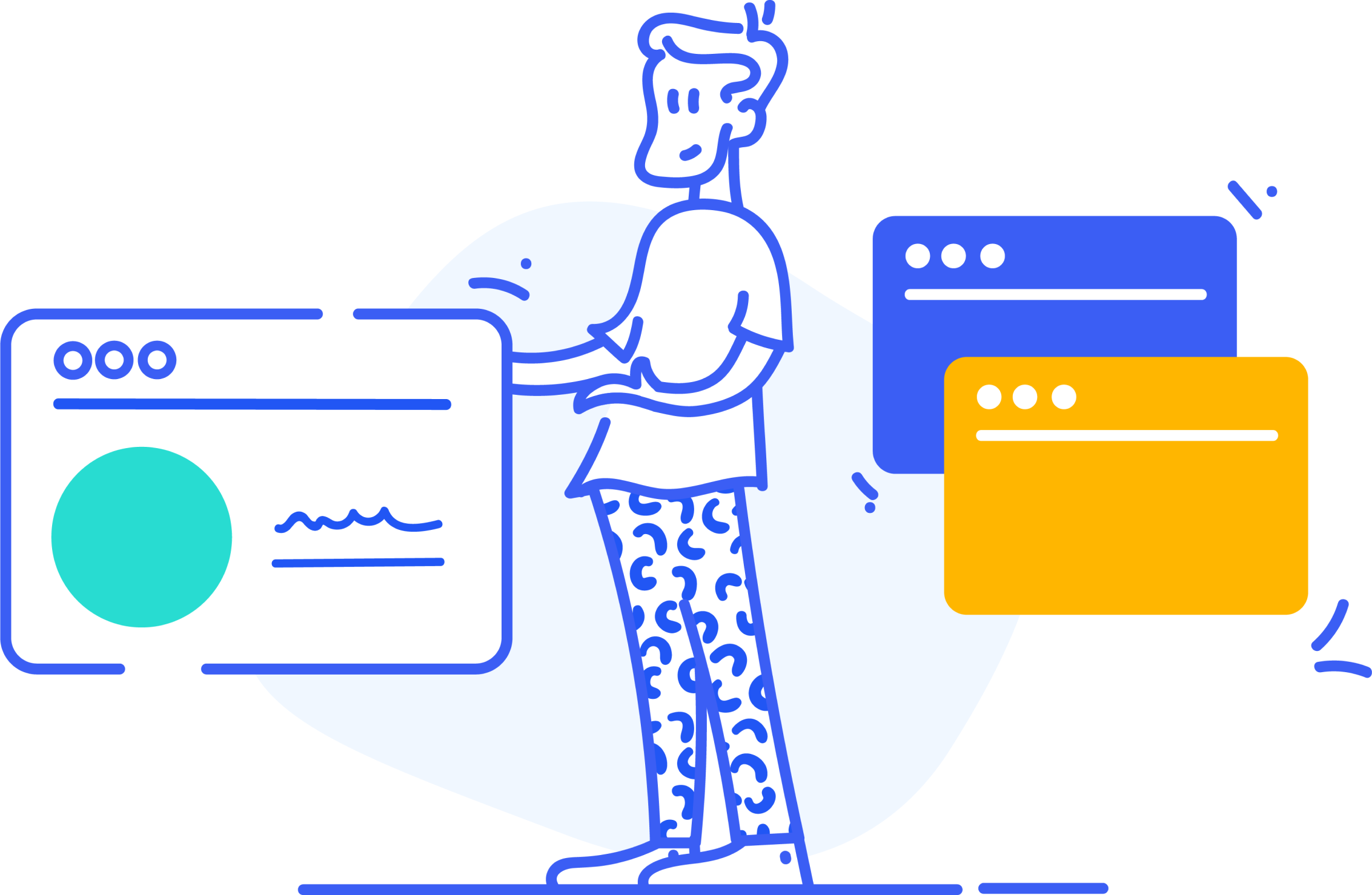 mobile in-product getting setup contributor