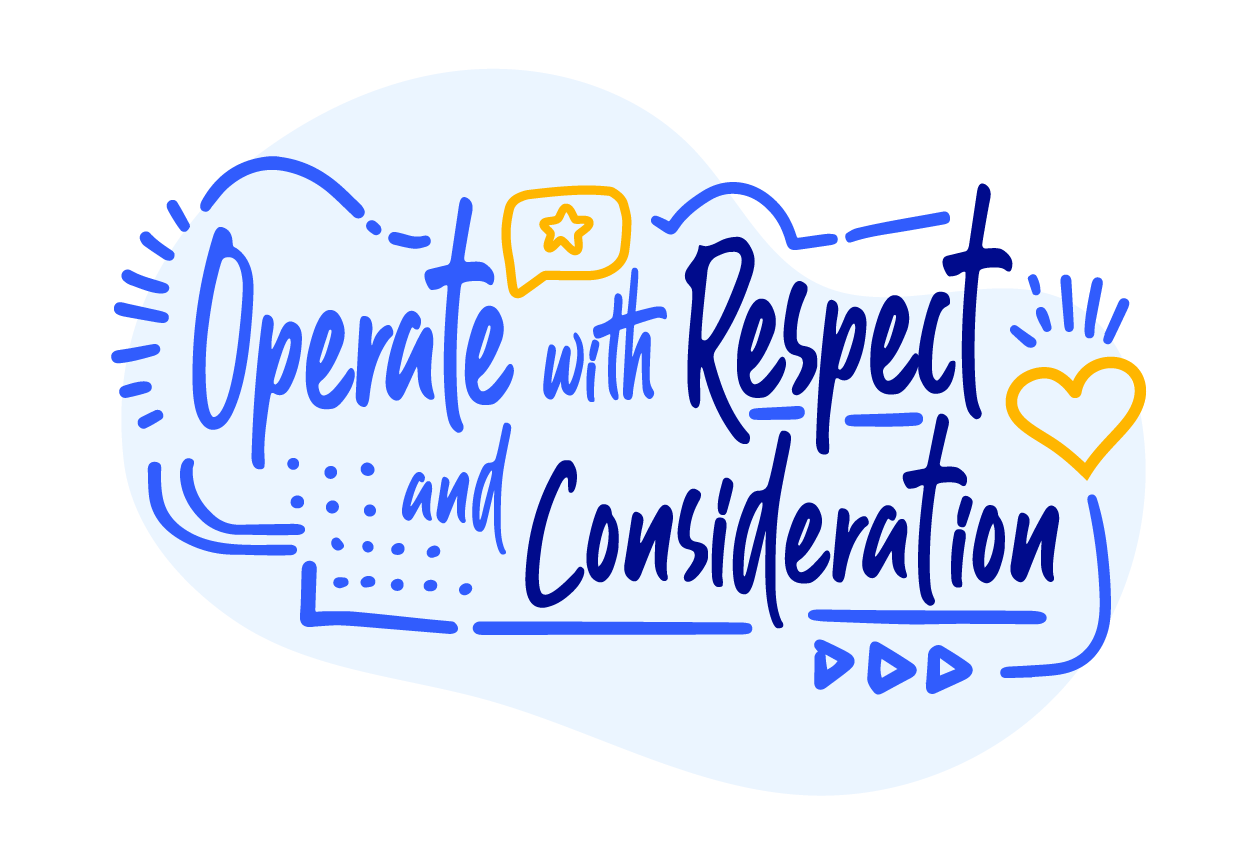 UserTesting value - Operate with respect and consideration