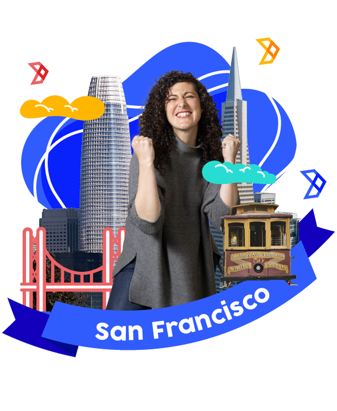 Image assets for THiS Connect City Tour - San Francisco, New York City, London England