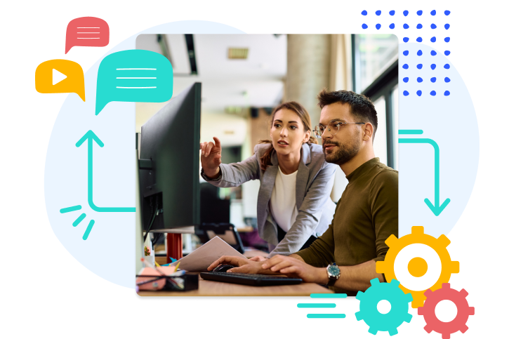 Visual assets for the UserTesting and Google microsite