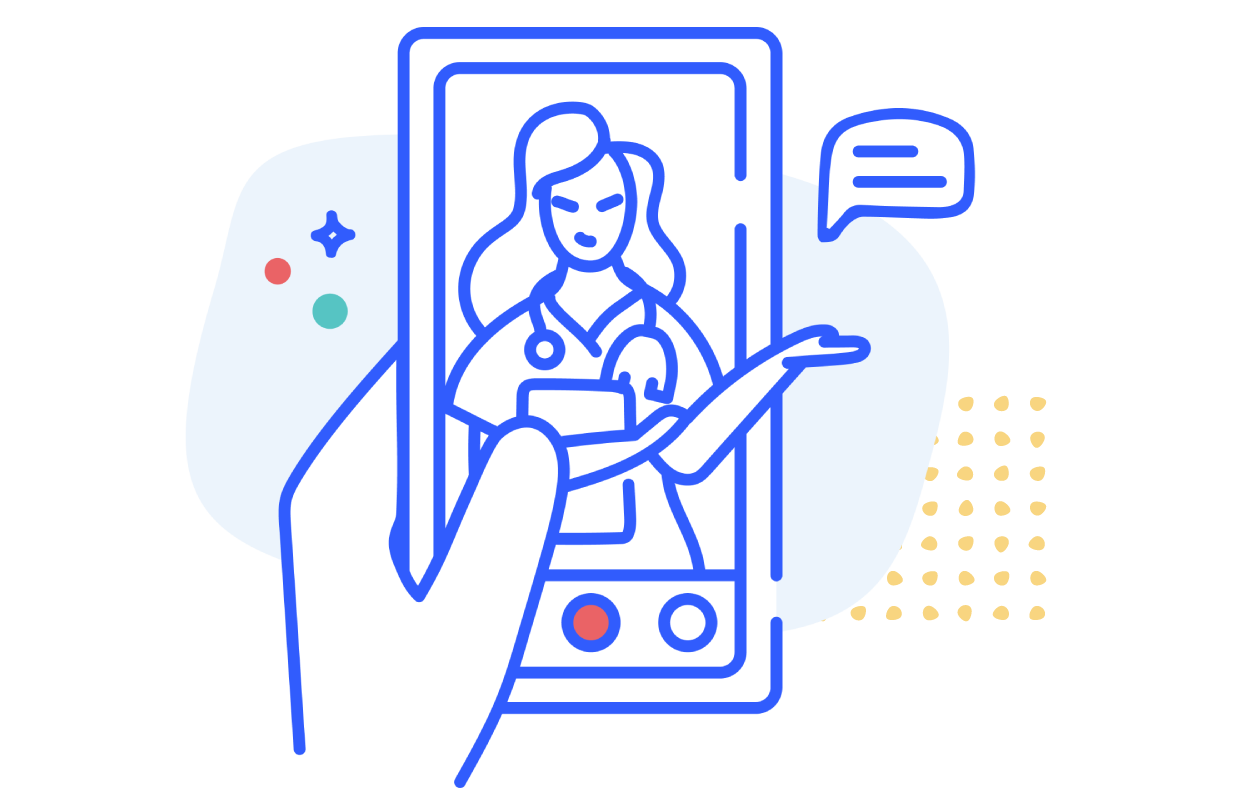Telehealth illustration