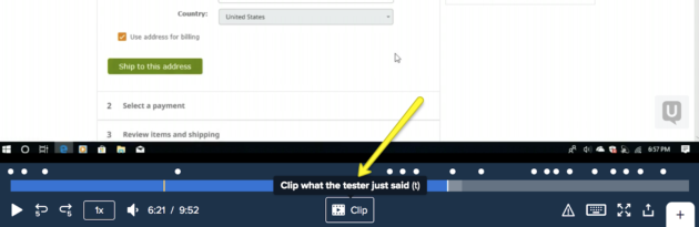 Create clips