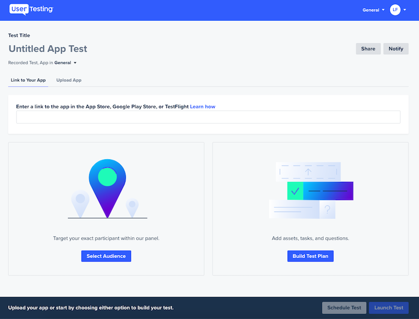 UserTesting and TestFlight