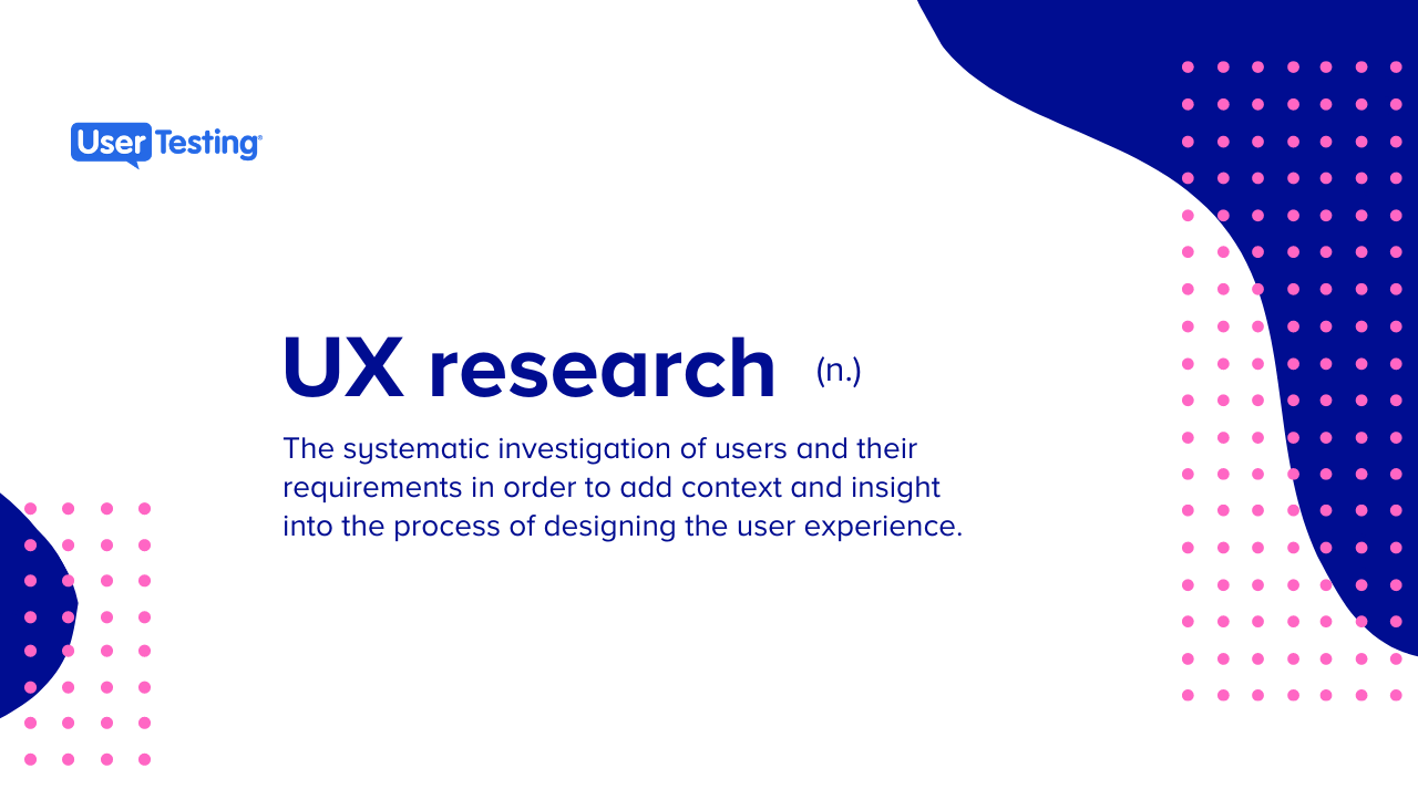 What is UX research?
