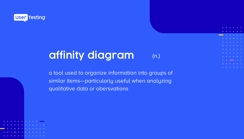 Affinity diagram definition