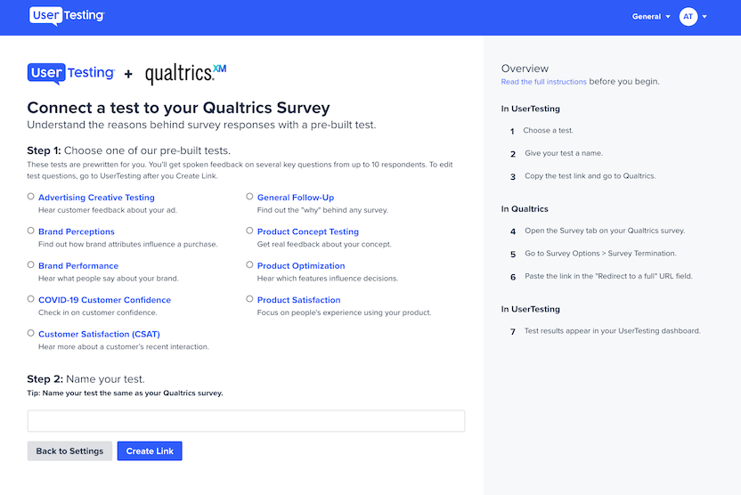 qualtrics integration