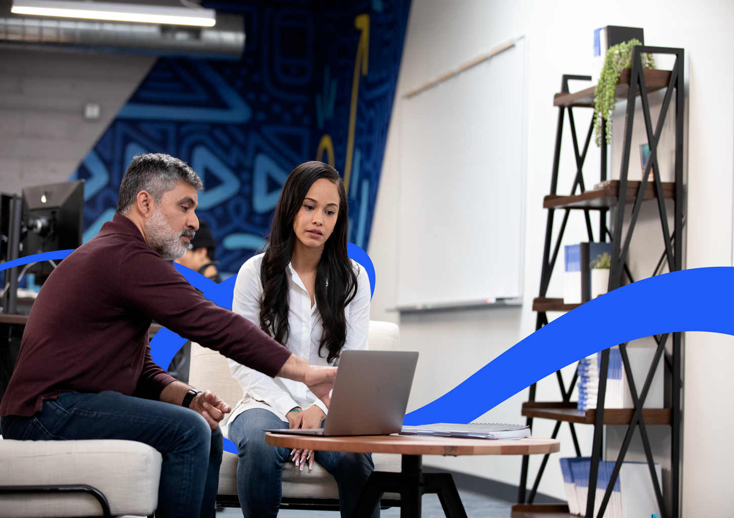 Product team reviewing customer feedback in a strategy meeting