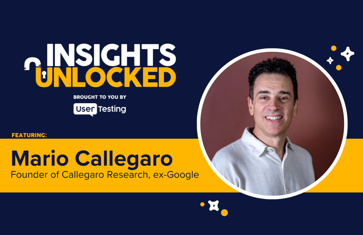 Discover how AI and synthetic users are reshaping UX research in this episode featuring insights from researcher Mario Callegaro.