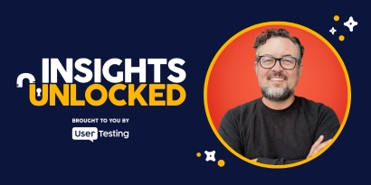 Vice President of Product Design Dane Howard from G2 on the Insights Unlocked podcast presented by UserTesting