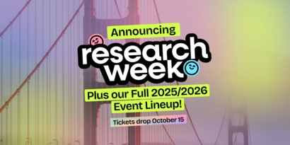 Research Week announcement image 