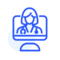 Healthcare Website icon, light
