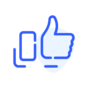 like-thumbs-up icon