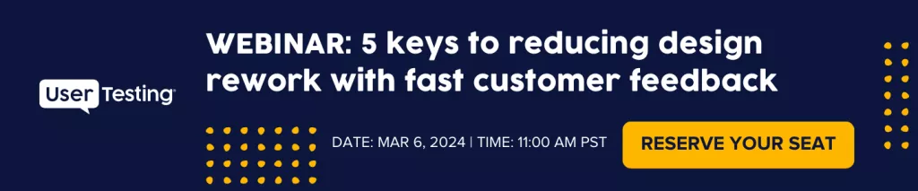 Graphic image for upcoming webinar on how to reduce design rework