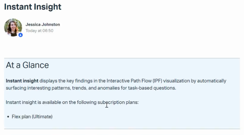 Insight option available through Usertesting plans.