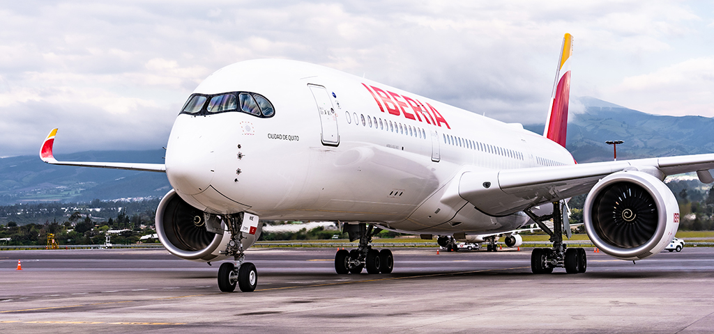 Iberia-airlines-plane