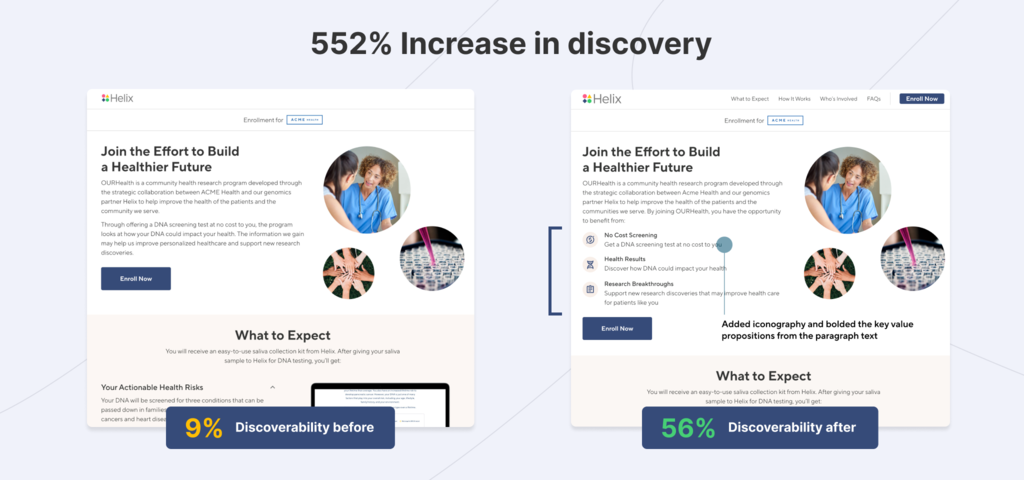 UserTesting customer story images for Helix