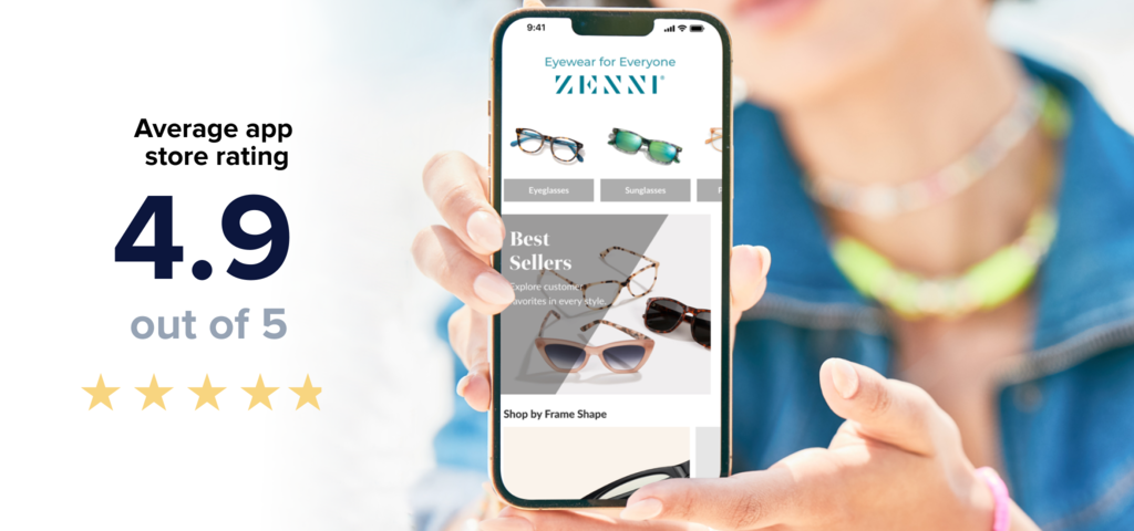 UserTesting customer Zenni optical customer story