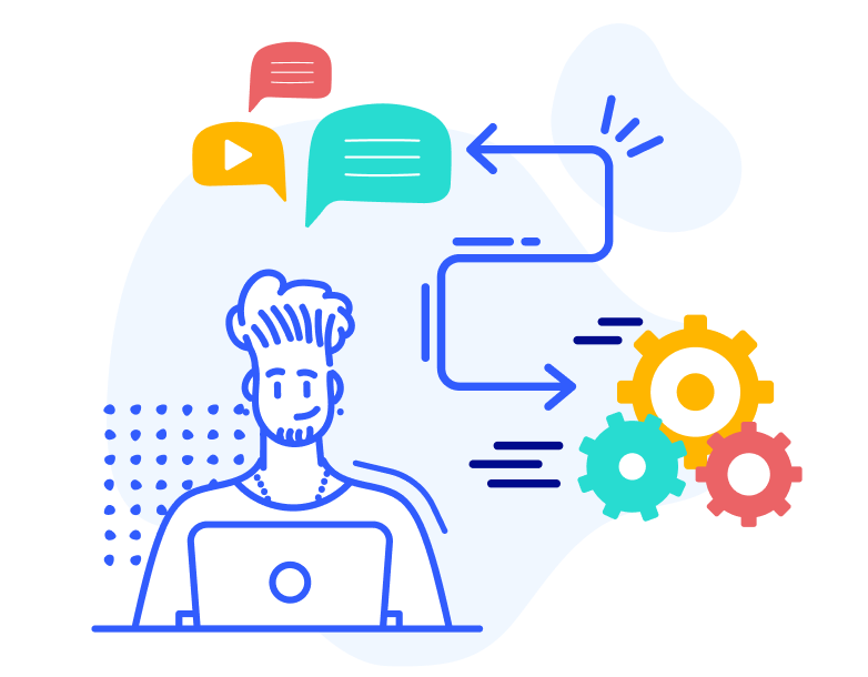 Header image for usertesting guide on How to build customer-centric products without slowing down development