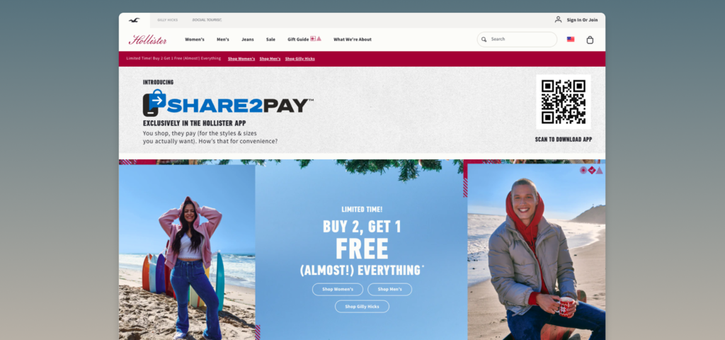 Banner images for Abercrombie & Fitch Co. for use on Customer Story page