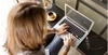 image of woman on a laptop