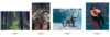 ai images comparison with and without humans