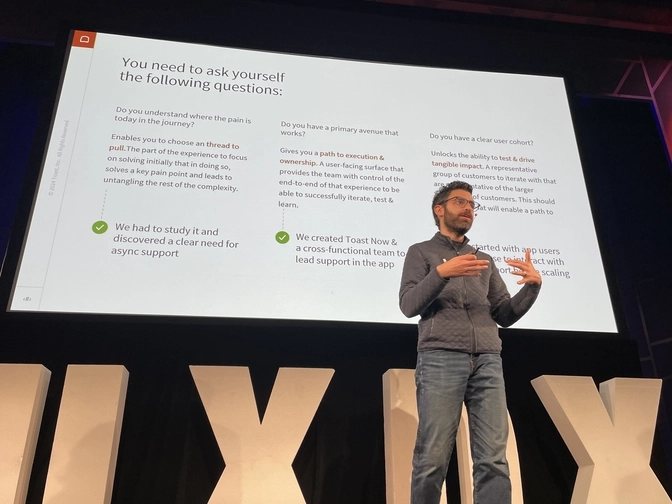 Toast's Chief Design Officer Jehad Affoneh explains three key steps in his pulling-the-thread methodology for solving complex design problems