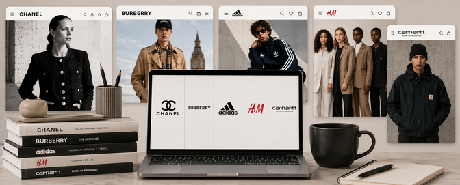 fashion brand website perception study